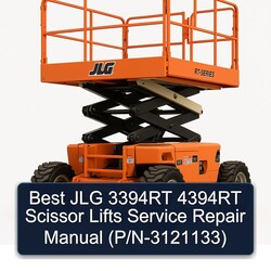 Best JLG 3394RT 4394RT Scissor Lifts (p/n-3121133) Service Repair Workshop Manual PDF
