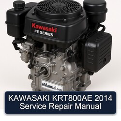 2014 Kawasaki FE Series KRT800AE Service Repair Workshop Manual PDF