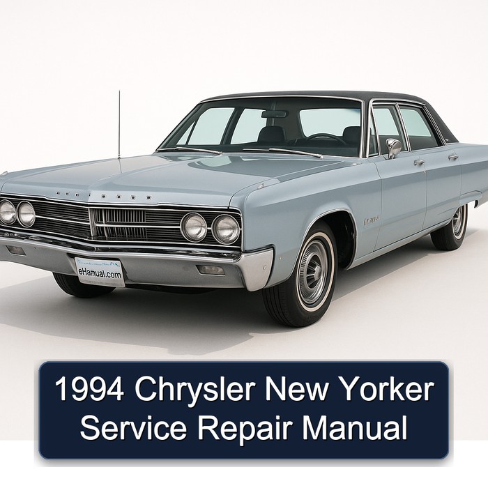 1994 Chrysler New Yorker Service Repair Workshop Manual PDF