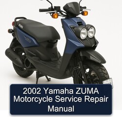 2002 Yamaha Zuma Motorcycle Service Repair Workshop Manual PDF