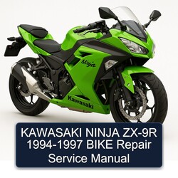 1994-1997 Kawasaki Ninja ZX-9R - Bike Service Repair Workshop Manual PDF