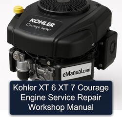 Kohler Courage Series XT 6 7 Engine Service Repair Workshop Manual PDF