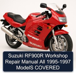 1995-1997 Suzuki RF900R All - Models Covered Service Repair Workshop Manual PDF
