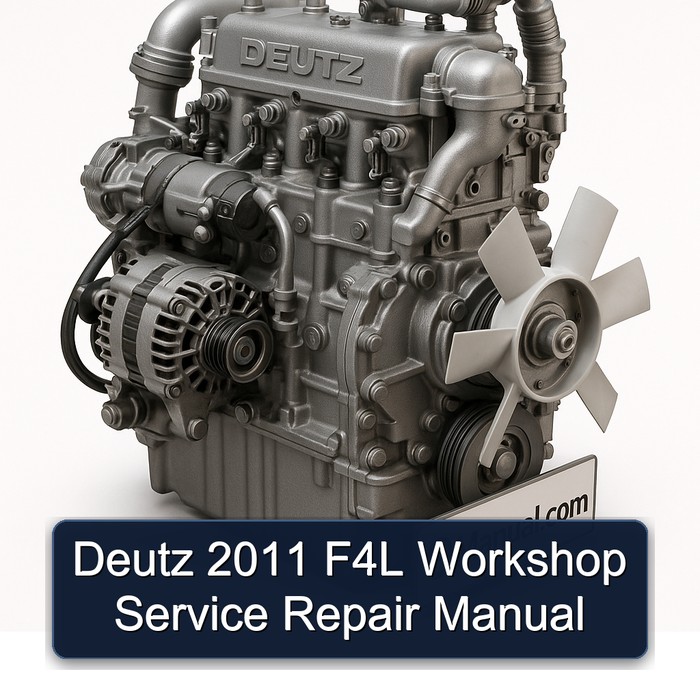 2011 Deutz F4L Service Repair Workshop Manual PDF