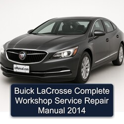 2014 Buick Lacrosse Service Repair Workshop Manual PDF