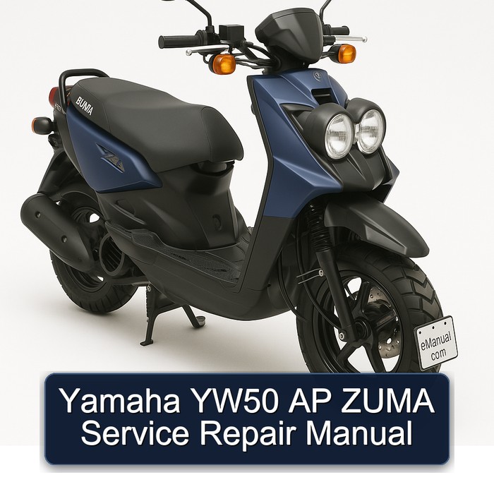 Yamaha Zuma YW50 AP Service Repair Workshop Manual PDF