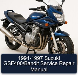 1991-1997 Suzuki GSF Bandit Series Gsf400/bandit Service Repair Workshop Manual PDF