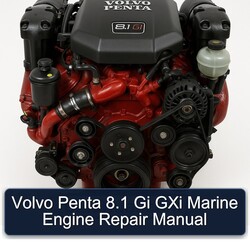 Volvo Penta 8.1 Gi Gxi Marine Engine Service Repair Workshop Manual PDF