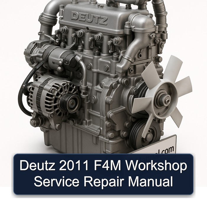 2011 Deutz F4M Service Repair Workshop Manual PDF