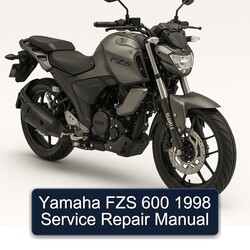1998 Yamaha FZS Models 600 Service Repair Workshop Manual PDF