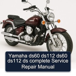 Yamaha DS Models DS60 DS112 Service Repair Workshop Manual PDF