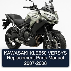 2007-2008 Kawasaki Versys KLE650 Replacement Parts Catalog PDF