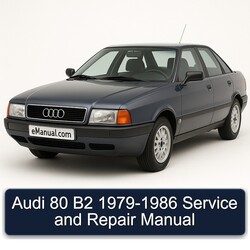 1979-1986 Audi 80 Service Repair Workshop Manual PDF