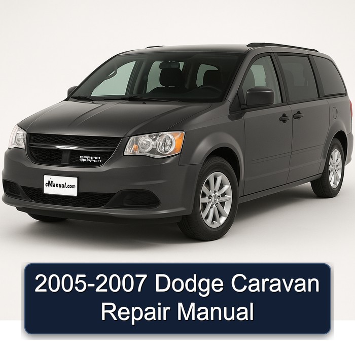 2005-2007 Chrysler Caravan Dodge Service Repair Workshop Manual PDF