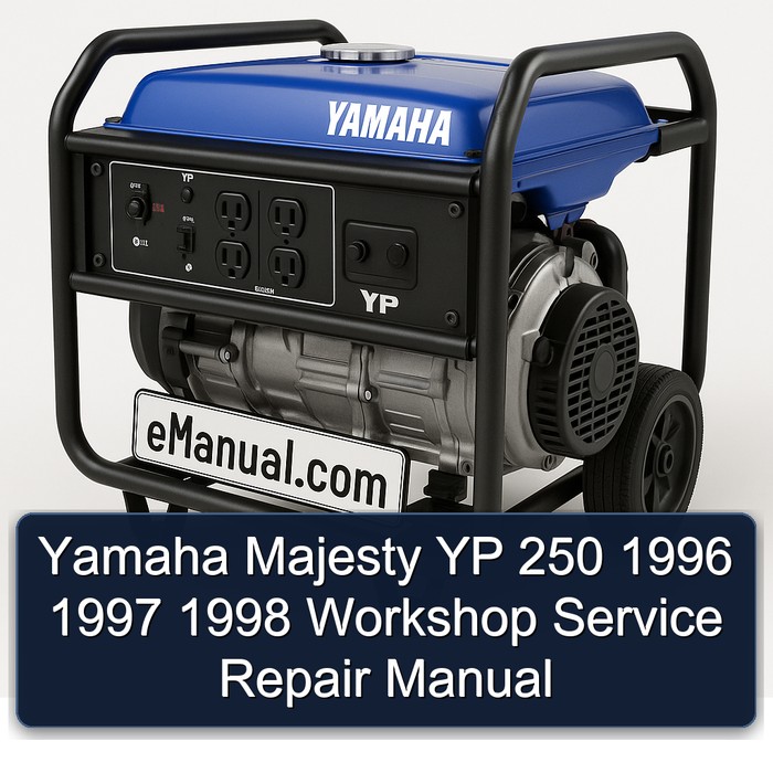 1996-1998 Yamaha Majesty YP 250 Service Repair Workshop Manual PDF