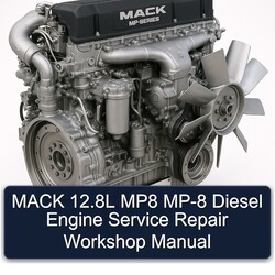 Mack 12.8l MP8 MP-8 Diesel Engine Service Repair Workshop Manual PDF