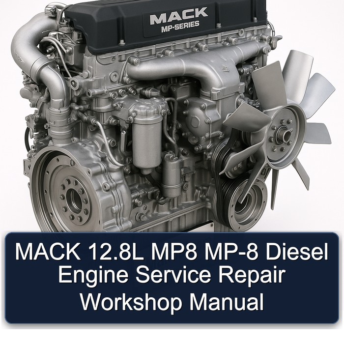 Mack 12.8l MP8 MP-8 Diesel Engine Service Repair Workshop Manual PDF