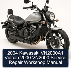2000-2004 Kawasaki Vulcan Vn2000a1 VN2000 Service Repair Workshop Manual PDF