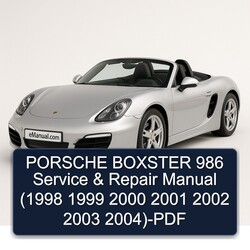 1998-2004 Porsche Boxster Service Repair Workshop Manual PDF