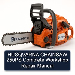 Husqvarna Chainsaw 250PS Service Repair Workshop Manual PDF