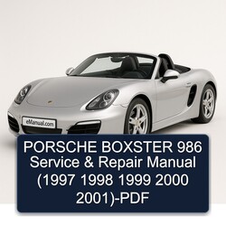1997-2001 Porsche Boxster Service Repair Workshop Manual PDF