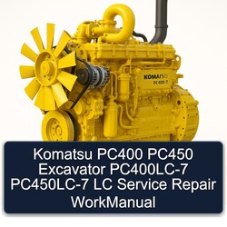Komatsu PC400 PC450 Excavator Pc400lc-7 Pc450lc-7 LC Workmanual Service Repair Workshop Manual PDF