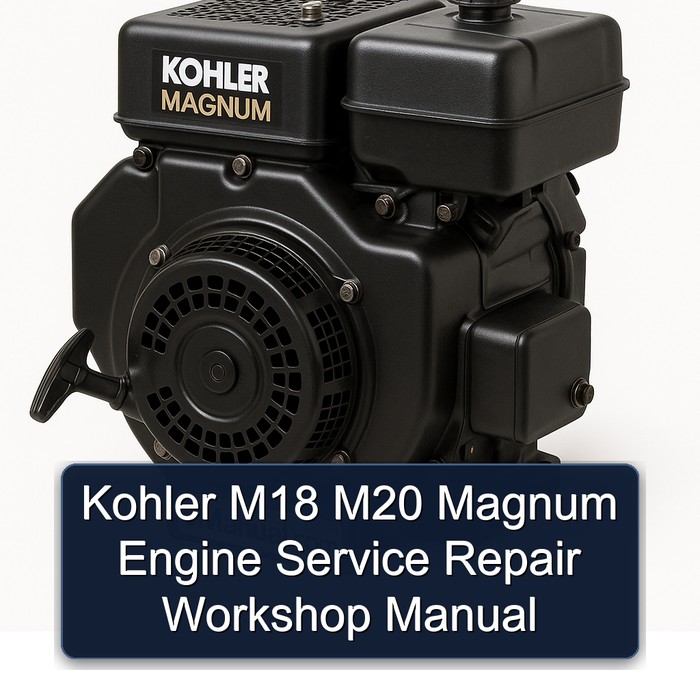 Kohler Magnum Models M18 M20 Engine Service Repair Workshop Manual PDF