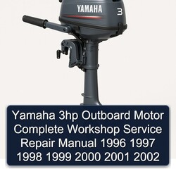 1996-2002 Yamaha 3HP Outboard Motor Service Repair Workshop Manual PDF