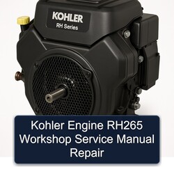 Kohler RH Series Engine RH265 Service Repair Workshop Manual PDF