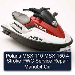 Polaris MSX 110 150 4 Stroke PWC Manu04 On Service Repair Workshop Manual PDF
