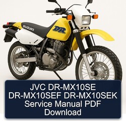 JVC DR-MX10SE Servicehandbuch PDF Download