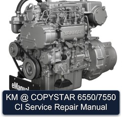 KM @ Copystar 6550/7550 CI Service Repair Workshop Manual PDF