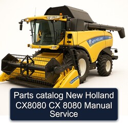 New Holland CX8080 CX 8080 Parts Catalog PDF