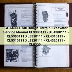 Gradall Siii Rough Terrain Excavator Xl3300/3310/3320-xl4300/4310/4320-xl5300/5310/5320 Series Service Repair Workshop Manual PDF