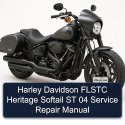 Harley Davidson Softail Flstc Heritage ST 04 Service Repair Workshop Manual PDF