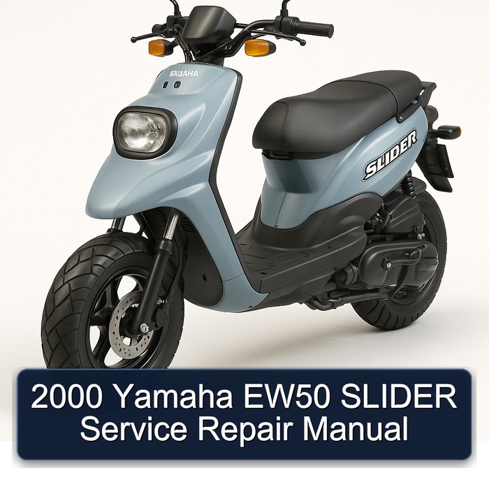 2000 Yamaha Slider EW50 Service Repair Workshop Manual PDF
