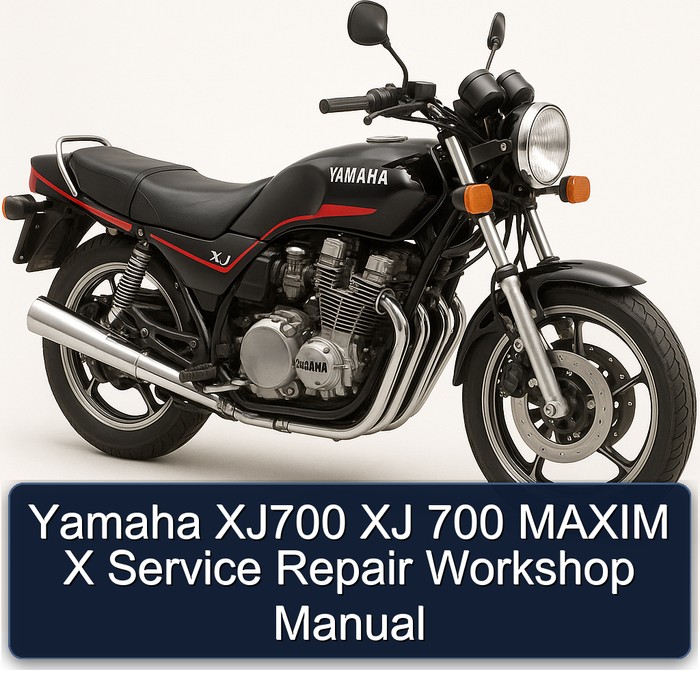 Yamaha XJ Models XJ700 700 Maxim X Service Repair Workshop Manual PDF