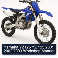 2001-2003 Yamaha YZ Models YZ125 125 Service Repair Workshop Manual PDF