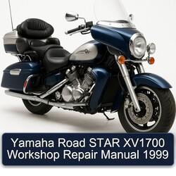 1999 Yamaha XV Models Road Star XV1700 Service Repair Workshop Manual PDF