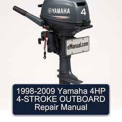1998-2009 Yamaha 4HP 4-stroke Outboard Service Repair Workshop Manual PDF