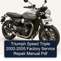 2002-2005 Triumph Speed Triple Service Repair Workshop Manual PDF