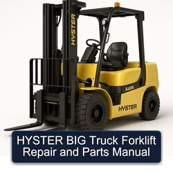 Hyster BIG Truck Forklift Parts Catalog PDF