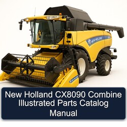 New Holland CX8090 Combine Illustrated Parts Catalog PDF
