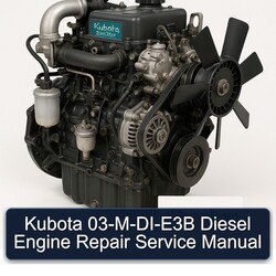 Kubota 03-m-di-e3b Diesel Engine Service Repair Workshop Manual PDF