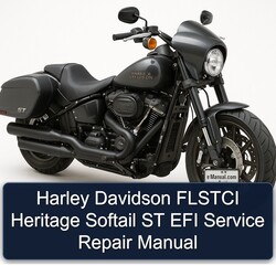 Harley Davidson Softail Flstci Heritage ST EFI Service Repair Workshop Manual PDF