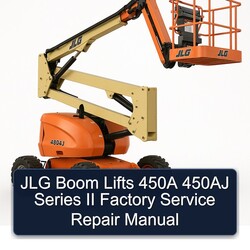 JLG Boom Lifts 450A 450AJ Series II Service Repair Workshop Manual PDF