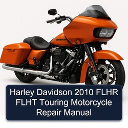 2010 Harley Davidson Touring Flhr Flht Motorcycle Service Repair Workshop Manual PDF