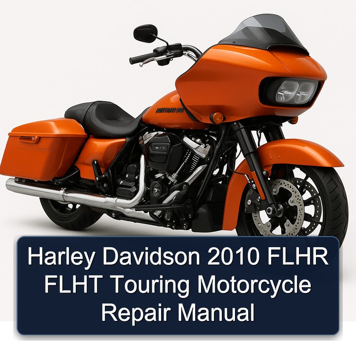 2010 Harley Davidson Touring Flhr Flht Motorcycle Service Repair Workshop Manual PDF
