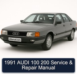 1991 Audi 200 Service Repair Workshop Manual PDF