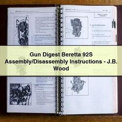 Gun Digest Beretta 92S Assembly/disassembly -j.b. Wood Service Repair Workshop Manual PDF